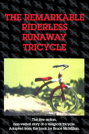 Movie poster for The Remarkable Riderless Runaway Tricycle (1982)