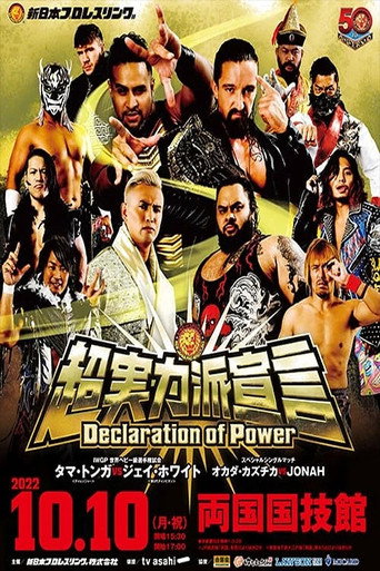 Movie poster for NJPW Declaration of Power (2022)