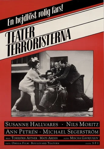 Movie poster for Teaterterroristerna (1986)