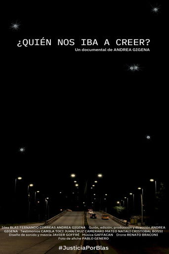 Who would believe us? poster