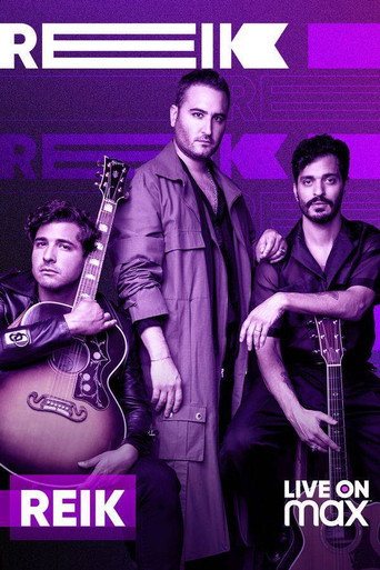 Movie poster for Reik: Live on Max (2021)