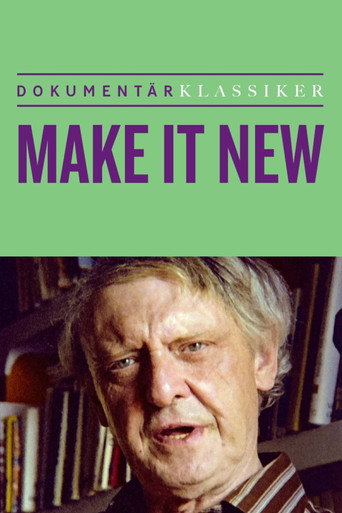 Movie poster for Make It New - a portrait of Anthony Burgess (1984)