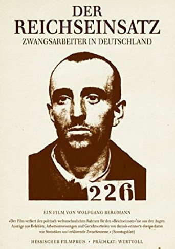 Movie poster for Der Reichseinsatz - Zwangsarbeiter in Deutschland (1993)