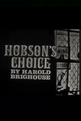 Hobson's Choice poster
