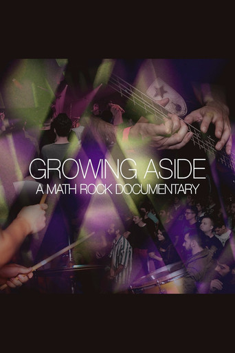 Movie poster for Growing Aside: A Math Rock Documentary (2025)