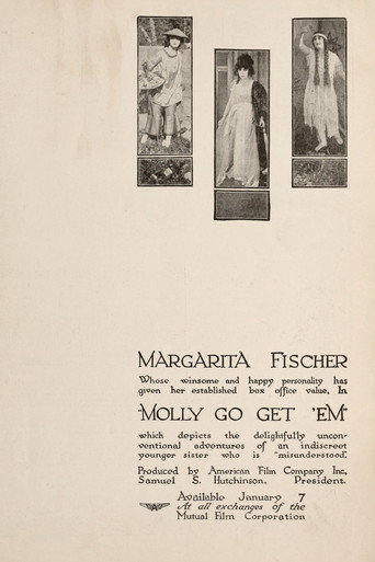 Movie poster for Molly Go Get 'Em (1917)