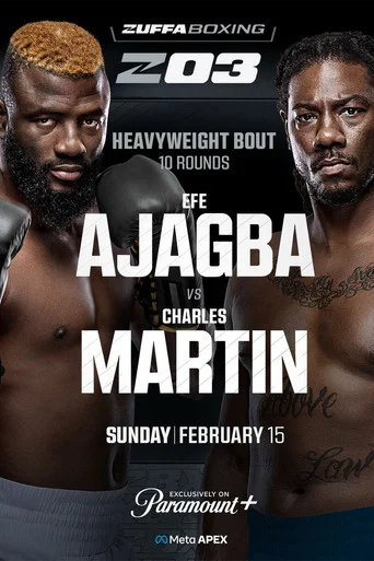 Movie poster for Efe Ajagba vs. Charles Martin (2026)