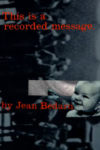 Movie poster for This Is a Recorded Message (1973)