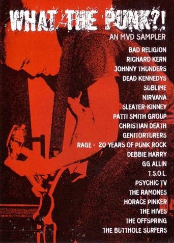 Movie poster for What the Punk - An MVD Sampler (2002)