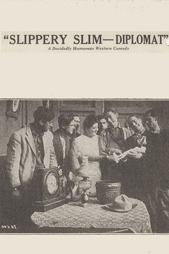 Movie poster for Slippery Slim -- Diplomat (1914)