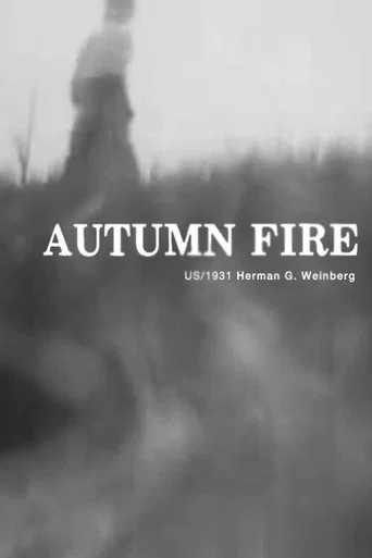 Movie poster for Autumn Fire (1931)