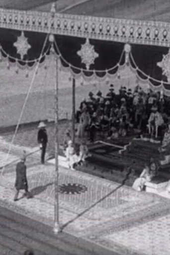 Movie poster for Our King Emperor and Queen Empress Hold a Durbar in Delhi (1912)
