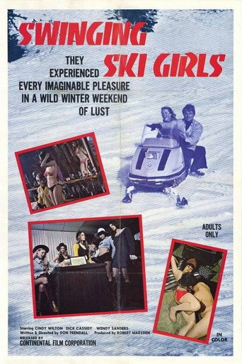 Movie poster for Swinging Ski Girls (1975)