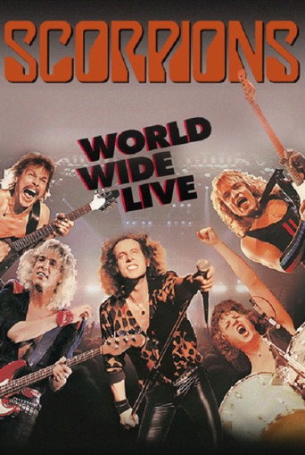 Movie poster for Scorpions: World Wide Live (1985)