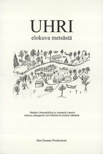 Movie poster for Uhri - elokuva metsästä (1998)