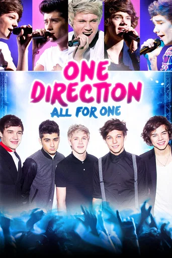 Movie poster for One Direction: All for One (2012)