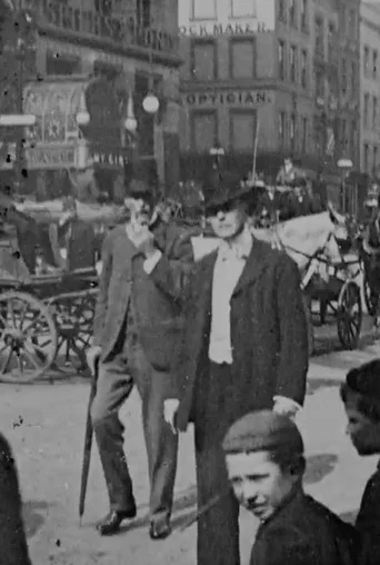 Movie poster for London Street Scene / Turn Out of a Fire Brigade (1896)
