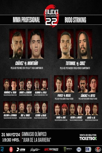 Movie poster for Budo Sento Championship 22 (2024)
