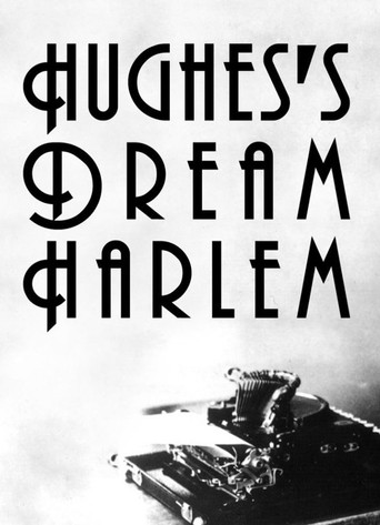 Hughes' Dream Harlem poster