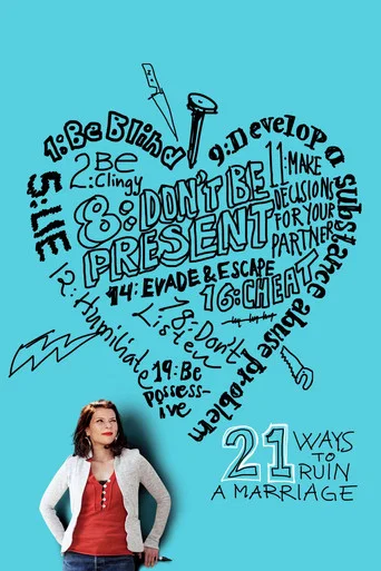 Movie poster for 21 Ways to Ruin a Marriage (2013)