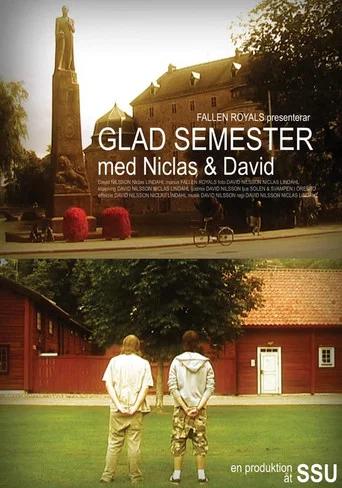 Movie poster for Glad semester med Niclas och David (2007)