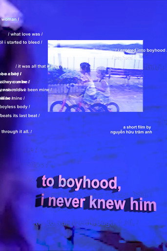 Movie poster for to boyhood, i never knew him (2022)