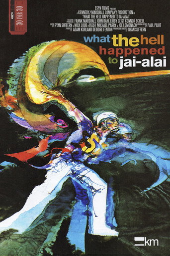 Movie poster for What the Hell Happened to Jai-Alai? (2016)