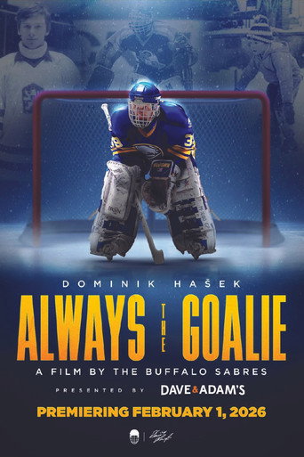 Movie poster for Dominik Hašek: Always the Goalie (2026)