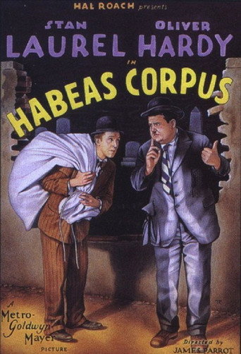 Movie poster for Habeas Corpus (1928)