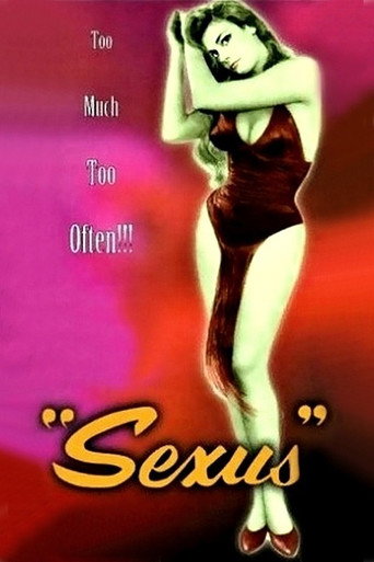 Movie poster for Sexus (1965)