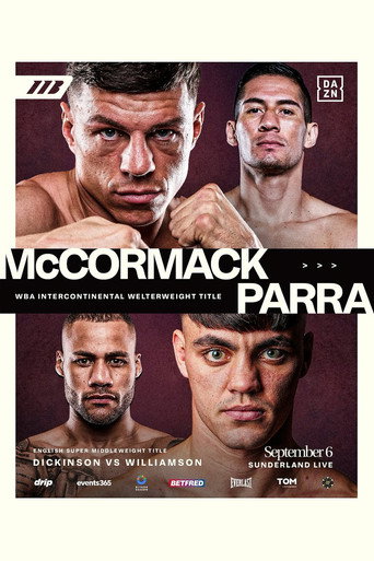 Movie poster for Pat McCormack vs. Miguel Parra (2025)