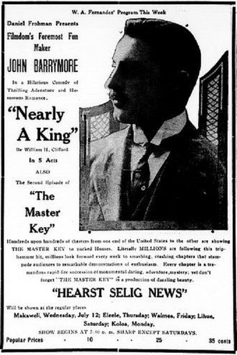 Movie poster for Nearly a King (1916)