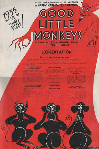 Movie poster for Good Little Monkeys (1935)