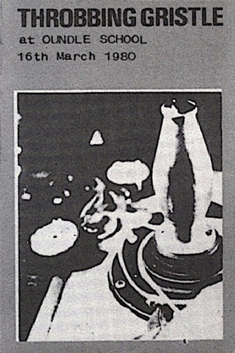 Movie poster for Throbbing Gristle: Live at Oundle School, 16th March 1980 (1980)