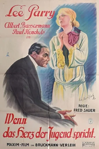 Movie poster for Wenn das Herz der Jugend spricht (1926)