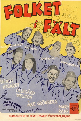 Folket i fält poster