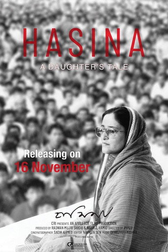 Movie poster for Hasina: A Daughter's Tale (2018)
