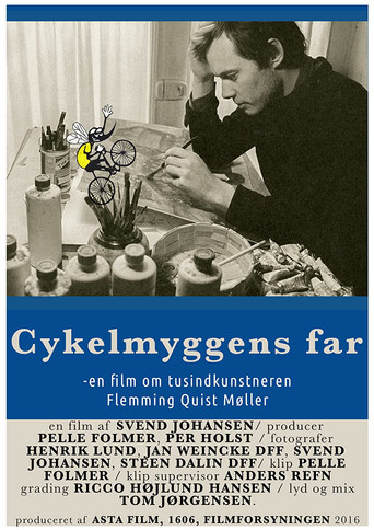 Cykelmyggens far poster