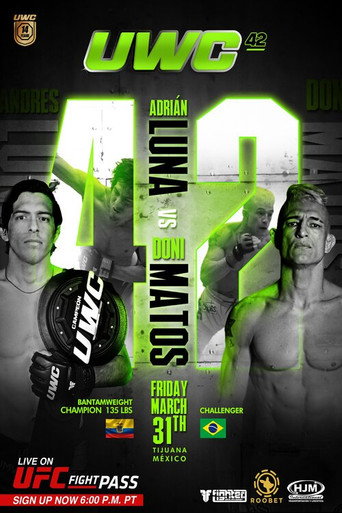 Movie poster for UWC Ultimate Warrior Challenge 42 (2023)