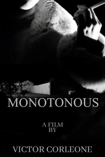 Movie poster for Monotonous
