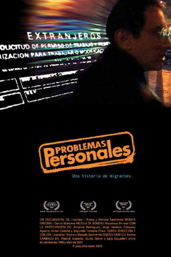 Movie poster for Problemas personales (2002)