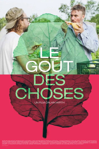 Movie poster for Le goût des choses (2025)