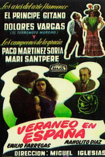 Movie poster for Veraneo en España (1956)