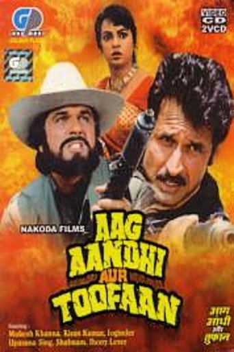 Movie poster for Aag Aandhi Aur Toofan (1994)