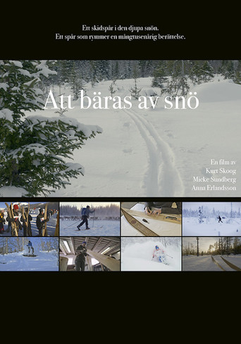 Movie poster for Att bäras av snö (2022)