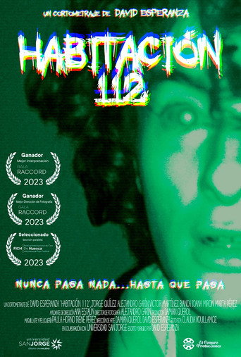 Movie poster for Habitación 112 (2023)