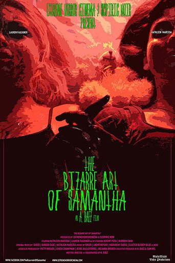 Movie poster for The Bizarre Art of Samantha (2018)