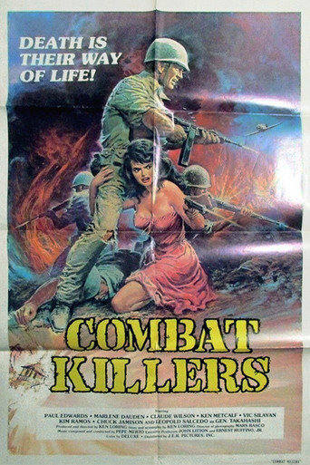 Movie poster for Combat Killers (1968)