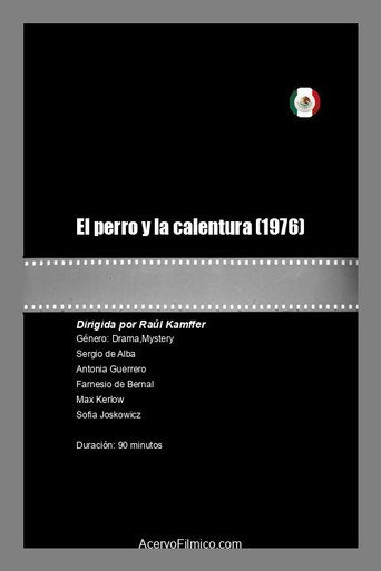 Movie poster for El perro y la calentura (1976)