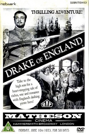 Movie poster for Drake of England (1935)